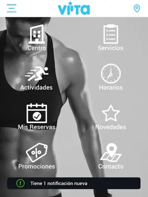 Vita Centro de Fitness android App screenshot 3