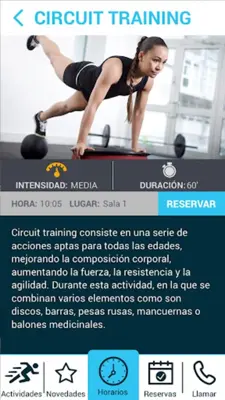 Vita Centro de Fitness android App screenshot 4